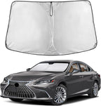 EcoNour Windshield Sunshade Compatible for Lexus ES 2019-2023 2024 2025, ES250 ES300h ES350 Sun Visor for Front Windshield & Window Sun Shade Cover, UV Heat Blocker & Protector, Car Accessories