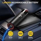 Hand Held Car Vacuum Cleaner, 15000Pa High Powers 5-in-1 Portable Lightweight Mini Vacuum Cleaner for Car, Home & Pet Hair