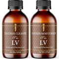 Leather Cleaner & Moisturizer Set for Louis Vuitton, Shine Your Louis Vuitton and Smell New, Gently Soften and Rejuvenate Vachetta Leather, Remove Stains & Cover Minor Scratches for All Luxury Brands