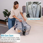 VENO 20 Pack Heavy Duty Moving Bags with Backpack Straps, Zippers & Handles, Extra Large Packing Bags for College Dorm Essentials, Moving Supplies Alternative to Cardboard Moving Boxes
