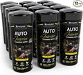 Wipex Auto Interior Car Cleaning Wipes - Plant Based Car Wipes - Lavender Essence, UV Protectant, Safe for Vinyl, Rubber, Plastic, Leather, Chrome, Non-Greasy Matte Finish, 40 Count (Pack of 12)