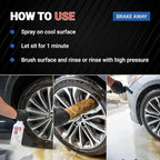 AIM Chemicals Brake Away Non-Acid Wheel & Tire Cleaner - Heavy Duty Degreaser & Engine Cleaner - Removes Brake Dust, Grease, Grime, Aluminum Brighteners - Ideal for Cars, Boats, RVs & Equipment, 5 Gal