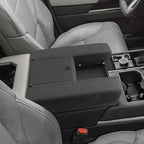 LUWU Center Console Cover Hidden Storage Box Compatible with 2022-2025 2026 Tundra (SR/SR5/Limited) Accessories Silicon Material Armrest Cover Center Console Hidden Organizer Box (2 in 1 Design)