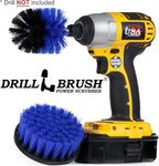 Aquatic Cleaning Supplies - Drill Powered Boat Cleaning Brushes - Boat Scrubbing Accessories - Hull Cleaner Brush Set - Barnacles Busting Brush Tool - Fish Tank Scrubbing Set - Pool Cleaning Brush Set