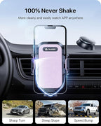 andobil 2026 Upgraded Car Phone Holder Mount, Military-Grade Phone Holders for Your Car Vent Stable Metal Clip Universal 360° Cell Phone Car Mount for iPhone 17 Pro Max 16/15/14/13/12/ Samsung, Purple