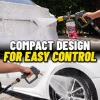 Chemical Guys Snubby Pressure Washer Gun with Foam Cannon Attachment - Short Handle for Gas and Electric Pressure Washers, Foam Sprayer Ideal for Car Washing, Detailing, and Home Cleaning Projects