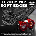 Professional Extra Large Microfiber Car Drying Towel | 1200 GSM Ultra-Absorbent | 24"x36" Detailing Cloth | Cars, Trucks & SUVs | Safe on Wax, Glass & Ceramic Finishes