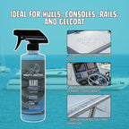 Ultimate Marine & Auto Surface Protection Spray, Nano Ceramic Coating, Hydrophobic, Long-Lasting Gloss, UV & Saltwater Resistant, Eco-Friendly, Easy Application
