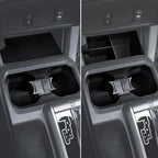 Interior Silicone Liner Insert Custom Fit for Tacoma 2016-2023, Silicone Organizer Tray for Tacoma Gen 3rd Crew Cab only - Fully Covered - for Tacoma Accessories