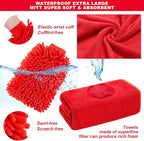16Pcs Car Wash Cleaning Kit with Foam Gun Sprayer Detailing Brushes Windshield Cleaning Tool Rim and Tire Brush Towels Complete Interior Exterior Detailing Set for Car