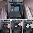 JKCOVER Center Console Hidden Organizer Box Compatible with Jeep Wrangler JK/JKU 2011-2016 2017 2018 Accessories Armrest Secret Compartment One-Touch Hidden Storage （Patent Design）