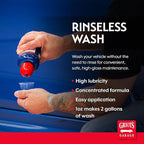 Griot's Garage Rinseless Wash for Car Cleaning and Detailing, No-Rinse Cleaner, Washing Liquid for RVs, Boats, Trucks, Motorcycles, 16 oz