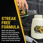 McKee's 37 - Road Kill Remover | Powerful Bug And Tar Remover, Easy and Convenient Car Bug Eliminator Spray for Cars, Trucks, Motorcycles & RVs (22 oz)
