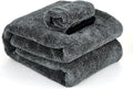 2-Pack Car Drying Towel 24"x40" - 10"x12" Detailing Pros & Home Users - 1300 GSM Microfiber Towels Absorbs Over 11lbs of Water Leaves No Streaks, Spots or Scratches Dries an Entire Vehicle