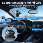 Car Phone Holder for Magsafe, Foldable Suction Cup Phone Mount 360° Adjustable Vacuum Magnetic Phone Holder, Cell Phone Holders for Your Car Compatible with iPhone 17 Pro Max 16 15 14 13 12
