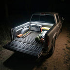 Alpena MAX LED Light Strip Starter Kit – EZ-Link Modular 12V Plug-and-Play Lighting for Cars & Trucks, Interior/Exterior Stick-On Light Bars, 2×12” Weatherproof Strips, White