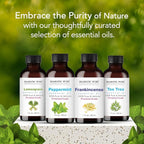 Majestic Pure Essential Oil with Glass Dropper - 100% Pure and Natural - Essential Oils for Diffuser, Aromatherapy, Soap and Candle Making, Peppermint Essential Oil, Peppermint Oil, 1 Fl Oz