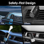 Car Air Freshener, 5 Scents, 10 Refills, Smart car Air Freshener for Vent Clips, Auto On/Off, Three Spray Modes, Car Fresheners Long Lasting (1Pack)