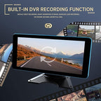 ASLONG 4CH Dash Cam Backup Camera with 9.36" Quad Split Touch Screen & 4 AHD Front Rear Sides View Camera with DVR Recording Avoid Blind Suitable for RV Semi Van Trailer Truck