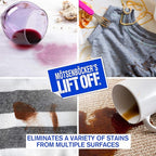 Motsenbocker's Lift Off 40503 Food, Drink, and Pet Stain Remover Eliminates Tough Stains from Multiple Surfaces, Excellent as a Pre-Wash Laundry Treatment, Water-Based, 32 Fl Oz, Pack of 1