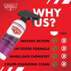 Jay Leno's Garage Wheel Cleaner Spray – Brake Cleaner and Heavy Duty Brake Dust Remover (Pack of 2) (16 oz (Pack of 2))