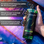 Blackline Automotive Extreme Foaming Car Shampoo - Extreme Ultra Foam Perfect for Ceramic Coatings - Compatible with Foam Cannon for Pressure Washer (16 FL Oz, Green Apple)