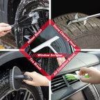 39Pcs Car Wash Cleaning Kit with Foam Gun Sprayer Detailing Brushes Collapsible Bucket Windshield Cleaning Tool Tire Brush Towels Complete Interior Exterior Detailing Set for Car