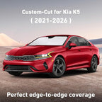 EcoNour Windshield Sunshade Compatible for Kia K5 2021-2024 2025 2026, Sun Visor for Front Windshield & Window Sun Shade Cover, UV Heat Blocker & Protector, Car Accessories
