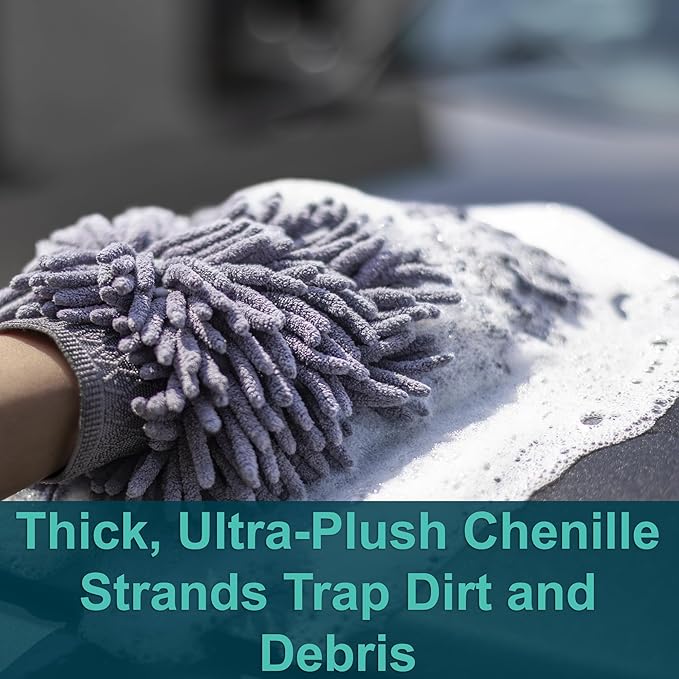 Dual Foaming Wash Kit - Includes Snow and Ceramic Foaming Washes, 21-Piece Detailing Kit, and Microfiber Cleaning Cloths - Complete Auto Cleaning Set