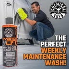 Chemical Guys CWS_808 Hybrid Foaming High Gloss Car Wash Soap (Works with Foam Cannons, Foam Guns or Bucket Washes) Safe for Cars, Trucks, Motorcycles, RVs & More, 128 fl oz (1 Gallon), Orange Scent
