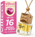 Vilicci Car Air Freshener | Luxurious Auto Perfume | Premium Hanging Air Freshener | Long Lasting Fragrance for Auto and Home | 1 Bottle of Car Scent (0.2 Fl Oz (Pack of 1), Champagne & Soirees)