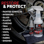 TopCoat F11 Polish & Sealer for Cars, Motorcycles and More – Water-Based Alternative to Ceramic Car Wax - 1 Gallon F11 Top Coat Bottle