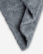 Adam's Borderless Grey Microfiber Towel (12pk) - Premium Ultra Soft Car Detailng Towel Cloths, 480gsm - Safe for Car Wash, Home Cleaning & Pet Drying Cloths (16 Inch x 16 Inch)