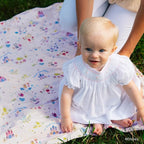 Milk Snob Disney A Wish Come True Baby Boy/Girl Swaddle Blanket, Soft Receiving, Security and Play, Toddler Infant NewbornBedding, Baby Shower, Baby Registry Gender Neutral Gift, 34 * 34 inches