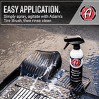 Adam's Polishes Rubber Mat & Liner Cleaner (Gallon) Protectant & Rubber Floor Mat Cleaning Solution for Car Detailing, Deep Cleans & Restores Mats, Truck Bed Cargo Liners
