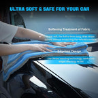 TTRCB 2 Pack Car Drying Towels, 48" x 24" Extra Large Microfiber Towels for Cars, 1400 GSM Ultra-Absorbent, Streak Free, Premium Double Twisted-Loop Drying Towels Car Detailing for SUV, RV, Truck