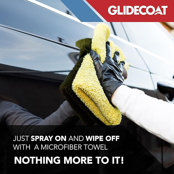 Glidecoat RV Shine & Shield V2.0 - RV Spray Wax Silica Coating | Better than RV Wax | | RV Wax and Polish | RV Roof Protectant | Spray Wax for RVs | Protect all RV, Boats, Cars + More | 16oz