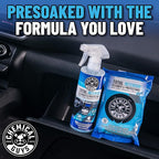 Chemical Guys Total Interior Cleaner & Protectant Wipes – 50 Pack Multi Surface Car Interior Cleaning Wipes for Dashboards, Doors and Seats – Safe for Trucks, SUVs, RVs and Home Use