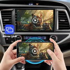 10.1 Inch IPS Touchscreen Android 13 Car Stereo for Toyota Highlander 2014-2019 with Wireless CarPlay & Android Auto 4+64GB Car Radio, Support GPS, WiFi 6, Bluetooth,5.4, FM, Backup Camera, SWC, USB