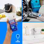 Ozium Air Freshener, Anywhere Odor Eliminator ™, 2oz Single Shot Total Air Refresh & Car Air Freshener - Wild Cherry - 4 Pack
