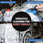 AIM Chemicals Car Wash - High Foam Formula Car Shampoo, Professional Car Wash Shampoo Compatible with Ceramic Coatings - Ideal for Foam Guns - Streak-Free Finish for Detailing - 1 Quart