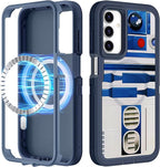 for Samsung Galaxy A15 5G Phone Case - Compatible with MagSafe Women Cute Girls Magnetic Protective Cover Teen Boys Cool Unique Design Heavy Duty Shockproof for Samsung A15 5G Case 6.5"