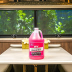 Gel GLOSS RV Wash & Wax - Clean, Streak-Free Finish, Reduced Water Spotting, pH Neutral, Concentrated Carnauba Wax Formula, Provides A Deep Gloss Finish on Campers and Motorhomes, 1 Gallon