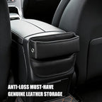 2 Pack Car Seat Gap Filler Organizer,Premium Leather Console Organizer Interior Accessories for Phone,Sunglasses,Keys, and Small Items, Universal Fit for Car, SUV and Truck