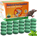 Mouse Rodent Repellent 24 Pack, Peppermint Oil Balls for Rodents Outdoor and Indoor Use, Deterrent Rats Mice Repellent for Car,Kitchen