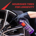 Maxshine 16oz Wheel & Tire Cleaner – Removes Dirt & Contaminants from Wheels, Tires & Brakes – Safe on All Rim Finishes – Ideal for Cars, Trucks & SUVs – Detailing Accessory