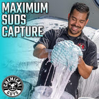 Chemical Guys Teal X-Large Noodles Mitt 2 Pack - Ultra Plush Scratch-Free Wash Mitt with Maximum Foam Coverage for All Vehicle Surfaces (MIC51302)