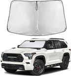 EcoNour Windshield Sunshade Compatible for Toyota Sequoia 2023-2024 2025 2026, Sun Visor for Front Windshield & Window Sun Shade Cover, UV Heat Blocker & Protector, Car Accessories