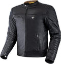 SHIMA Winchester 2.0 Motorbike Jackets for Men AirForce Back Protector Armour Riding Leather Motorcycle Jacket Summer Bikers Ventilated Armoured Bike Motorcycles (Mens, Black, 5XL)
