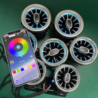 256 Colors Car Decor Interior Light, LED Turbine Air Vent Ambient Lighting Kit, Neon Atmosphere Lamp AC Accessories Fits for 2016-2022 Mercedes Benz GLC250 GLC300 GLC43 GLC63 GLC-Class X253